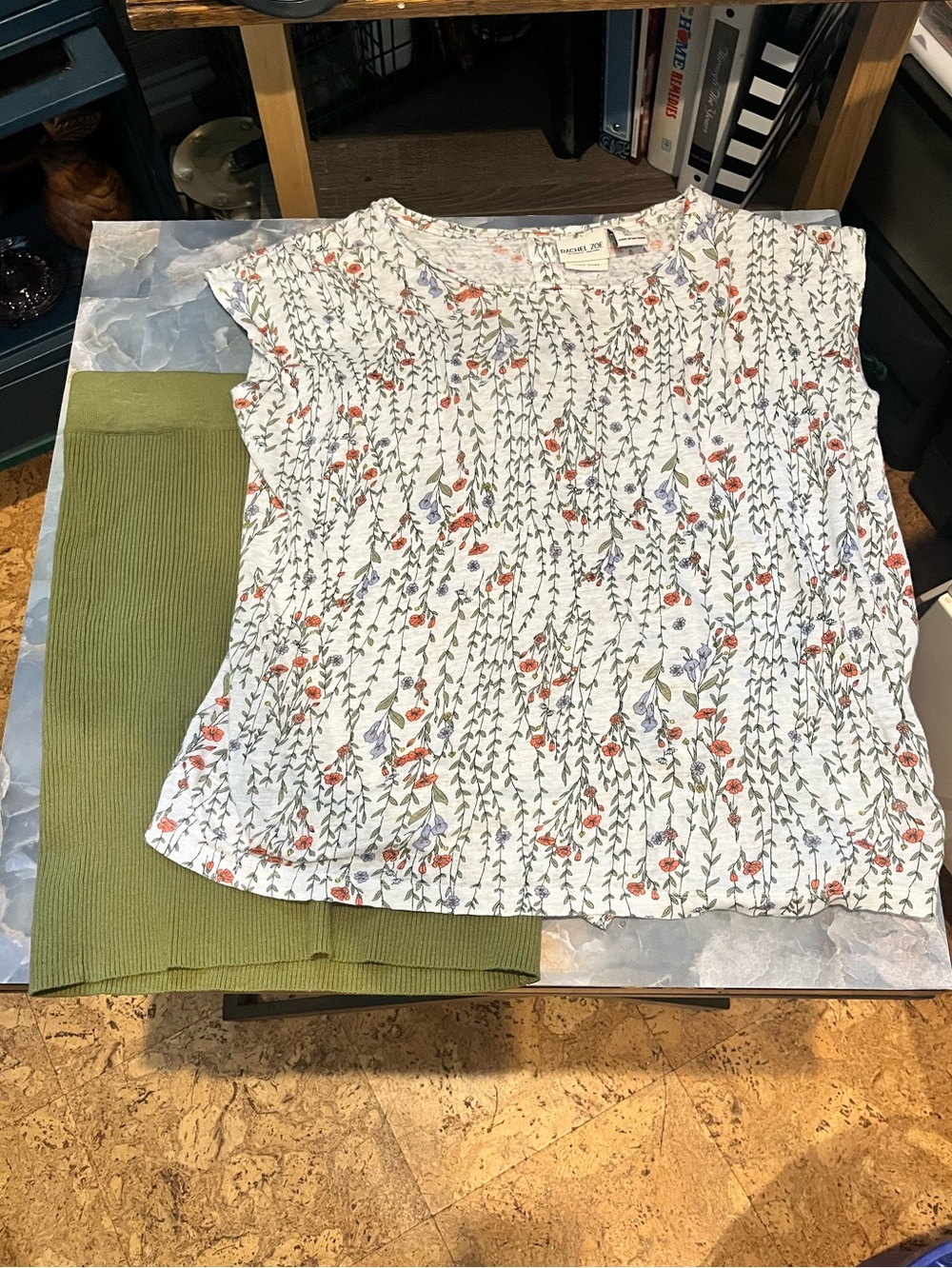 NWT 2PC Shirt & Skirt Set (Large)